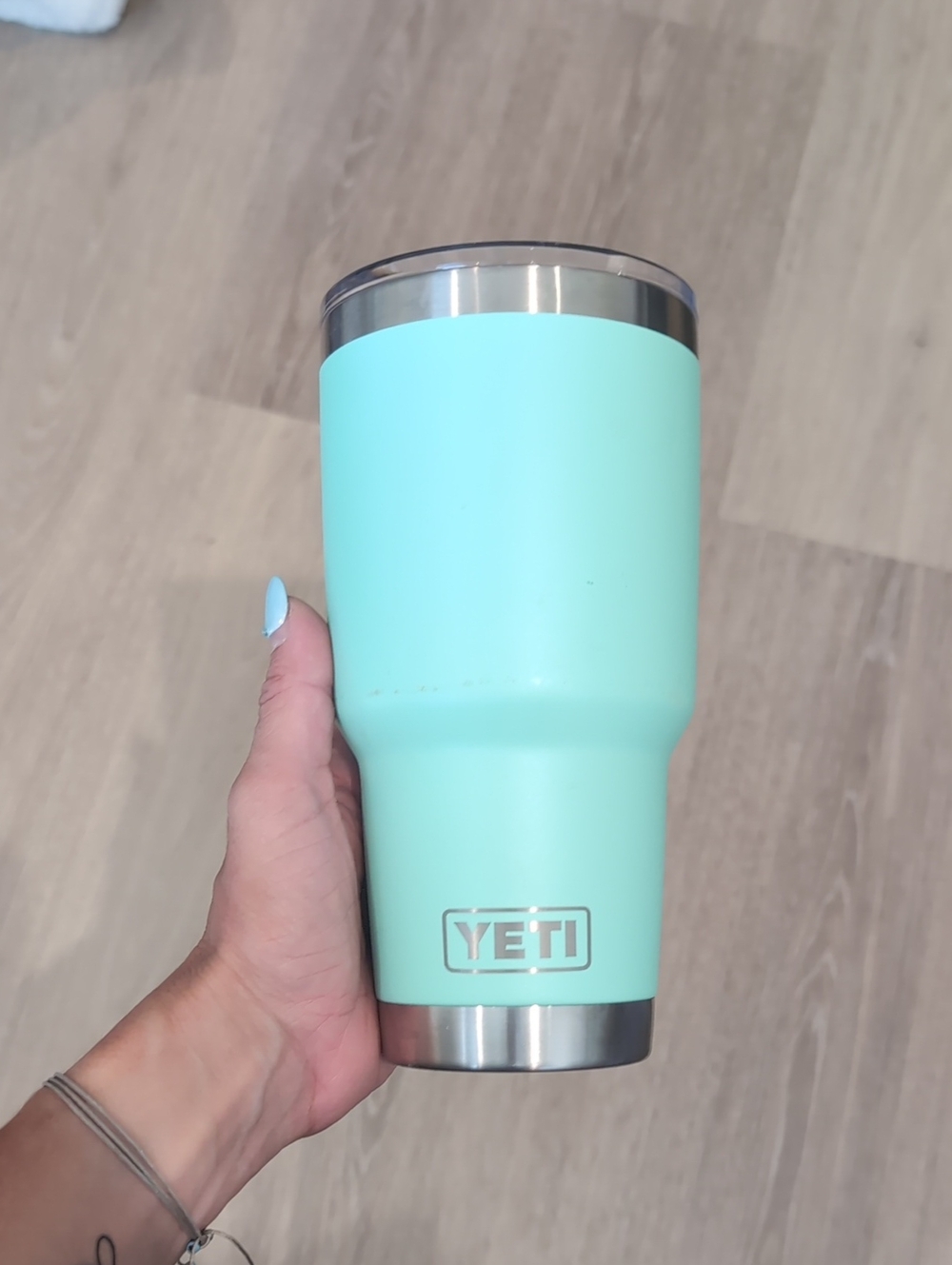 The Rambler® 30 Oz  Yeti Tumbler Seafoam Like New